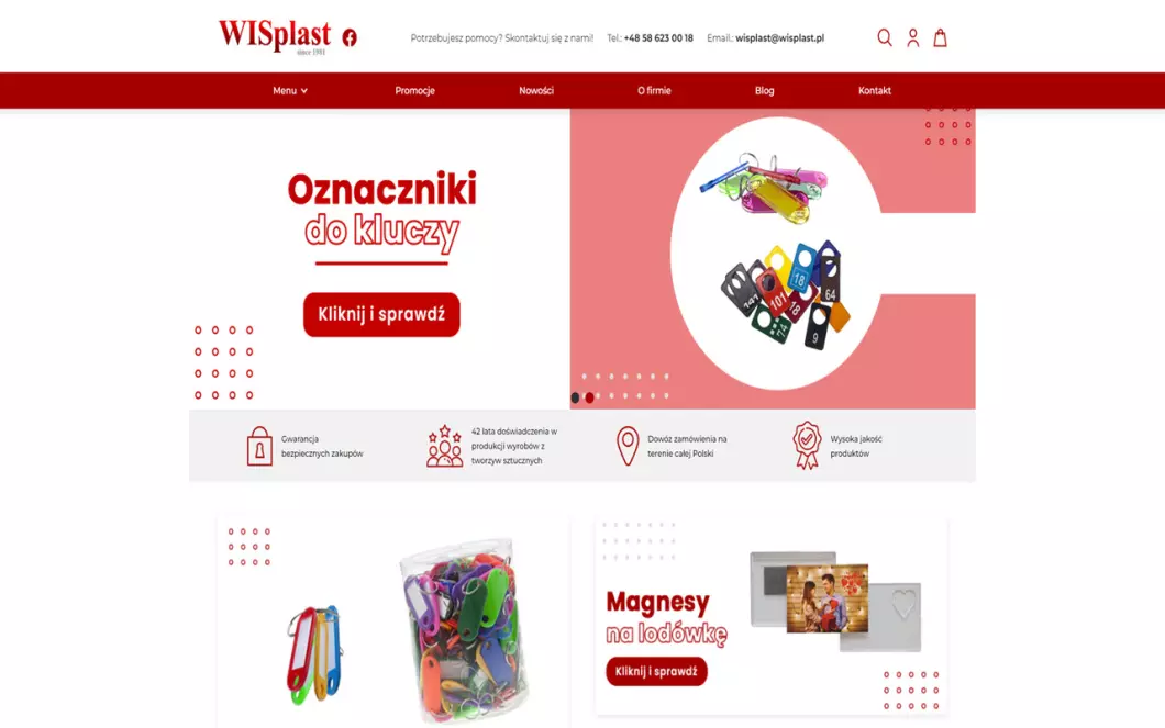 Breloki na zamówienie - WISplast
